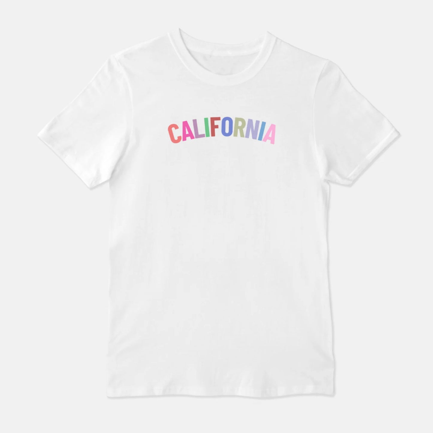 Colorful California Adult Tee