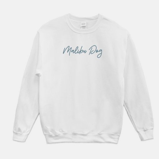 Malibu Dog Crew Neck Sweatshirt