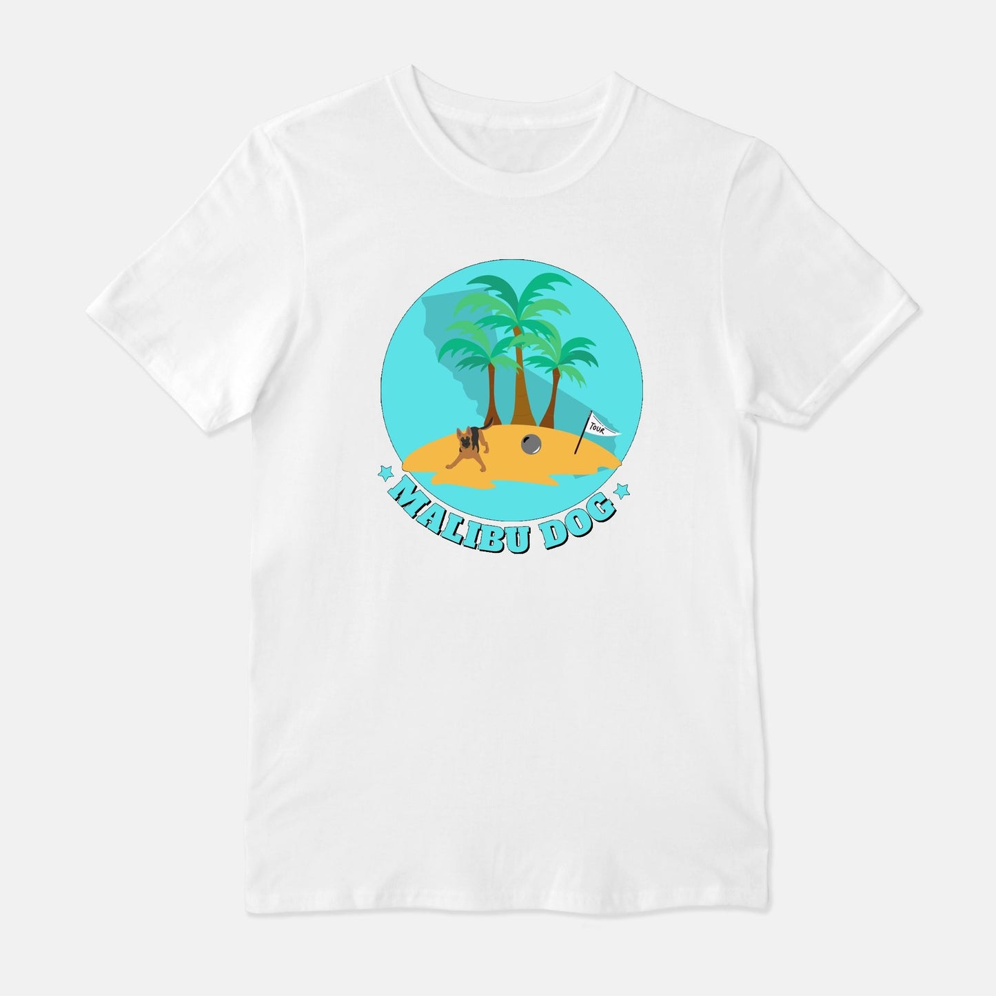 Dog Island Unisex T-Shirt Adult