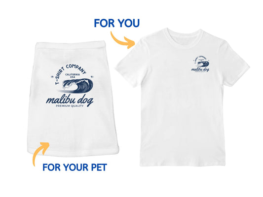 Malibu Dog Classic Matching Set