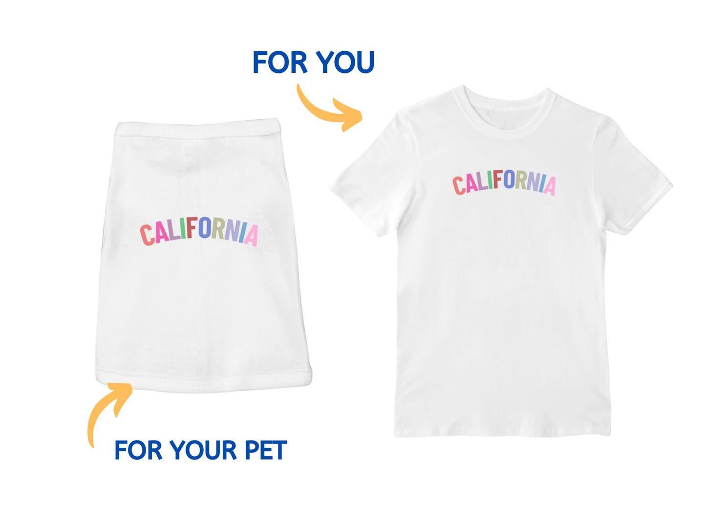 Colorful California Matching Set